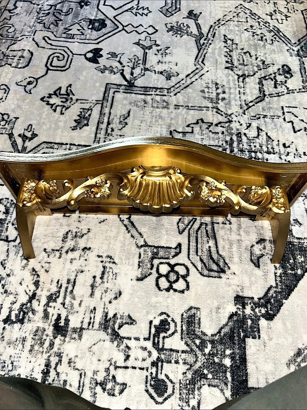 MCM Hime Interiors Ornate Gold Decorative Accent